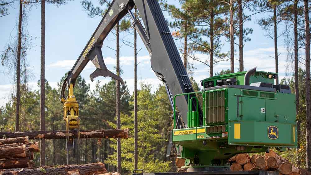 Upgrade From John Deere:  Knuckleboom Loaders