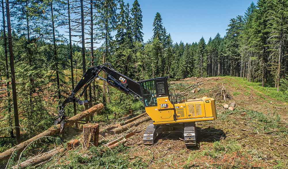 New From Cat: 558 Forest Machine