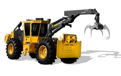 New From Tigercat: 612 Dual Winch Skidder