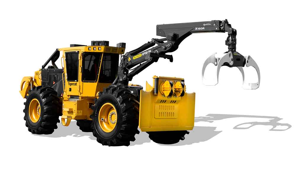 New From Tigercat: 612 Dual Winch Skidder