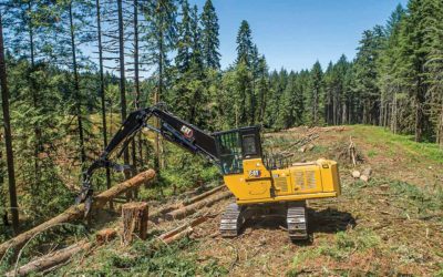 New From Cat: 558 Forest Machine