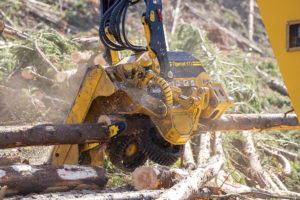 New From Tigercat: Triangulated Harvesting Head