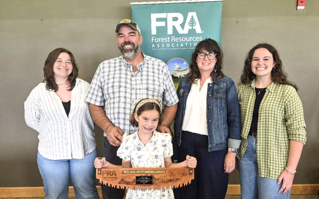 Jack Mills Accepts FRA 2026 Appalachian Region Logger Award
