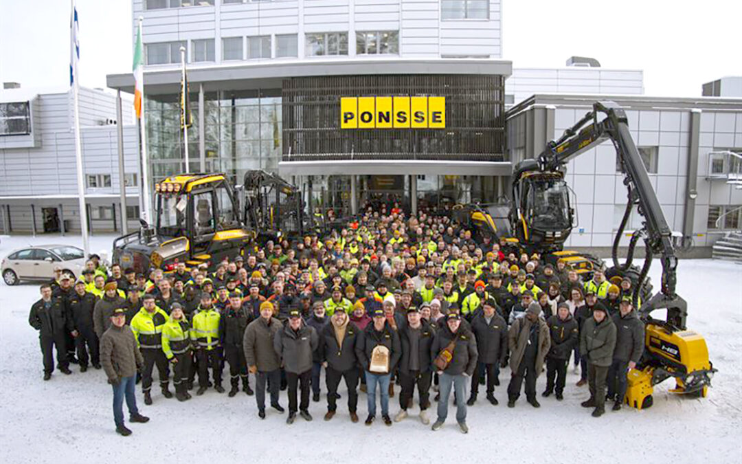 Ponsse Delivers 22,000th Machine To Irish Logger