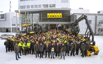 Ponsse Delivers 22,000th Machine To Irish Logger