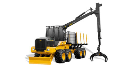 New From Tigercat: 1055D Forwarder